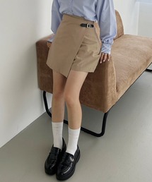 one after another NICE CLAUP | サイドベルトミニスカパン(その他パンツ)