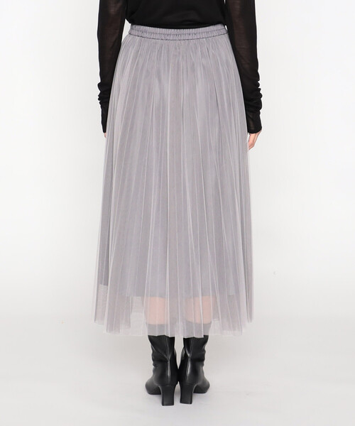 COMME CA MODELS(コムサモデルズ)の「チュールスカート(スカート・レディース・ライトグレー/ブラック/キャメル・FREE)」の18枚目の写真