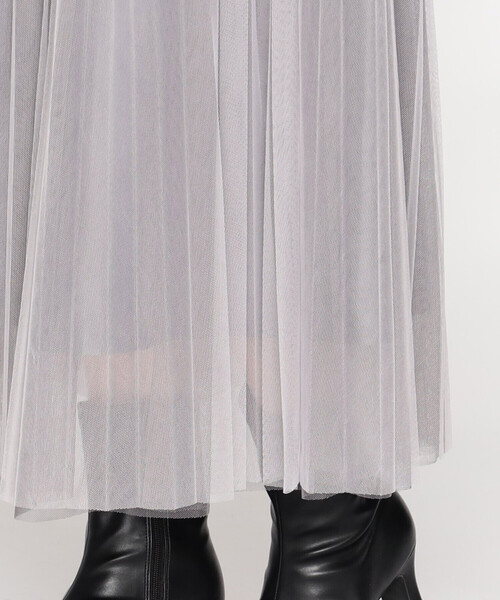 COMME CA MODELS(コムサモデルズ)の「チュールスカート(スカート・レディース・ライトグレー/ブラック/キャメル・FREE)」の21枚目の写真