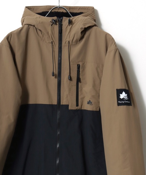 2025AW LOGOS/ロゴス 撥水 裏フリース マウンテンパーカー