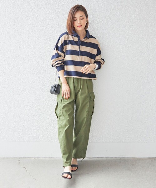 特価商品  セール】【SHIPS別注】SPORT CLAD:〈洗濯機可能〉ボーダー ウェア
