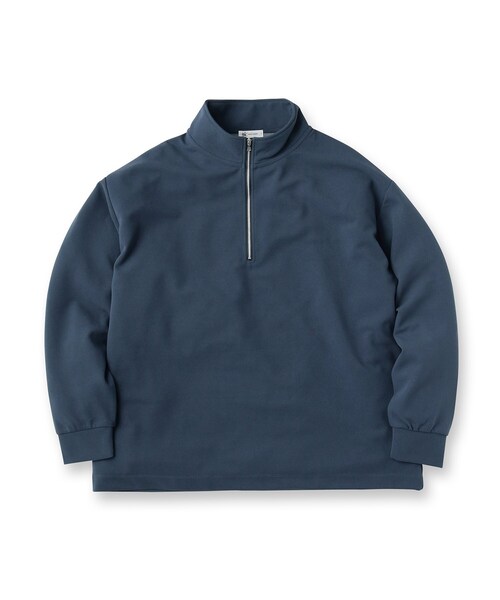 tk.TAKEO KIKUCHI（ティーケータケオキクチ）の「◆ジョーゼットハーフジップカットソー（Tシャツ/カットソー・メンズ・ホワイト/ブラック/ブルー・01/02/03）」の15枚目の写真