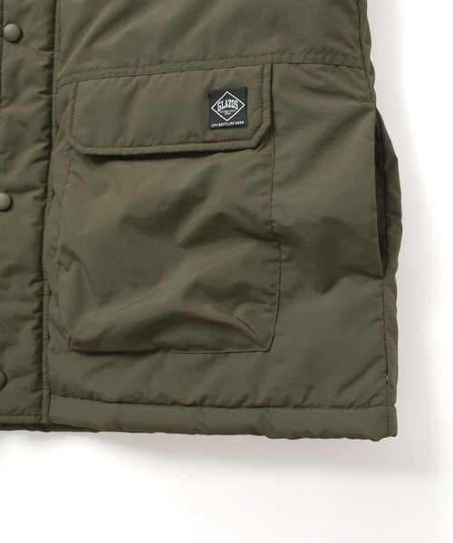 GLAZOS（グラソス）の「【撥水】【保温】機能中綿サーモライト・ミドルコート（その他アウター・キッズ・カーキ/ブラック/ベージュ・130cm/140cm/150cm/160cm/170cm）」の12枚目の写真