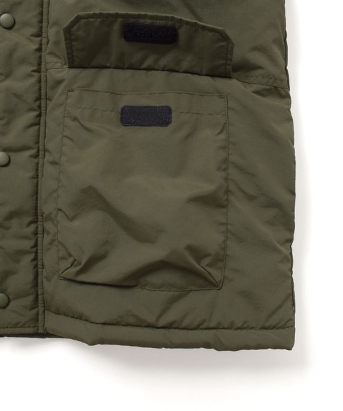 GLAZOS（グラソス）の「【撥水】【保温】機能中綿サーモライト・ミドルコート（その他アウター・キッズ・カーキ/ブラック/ベージュ・130cm/140cm/150cm/160cm/170cm）」の13枚目の写真