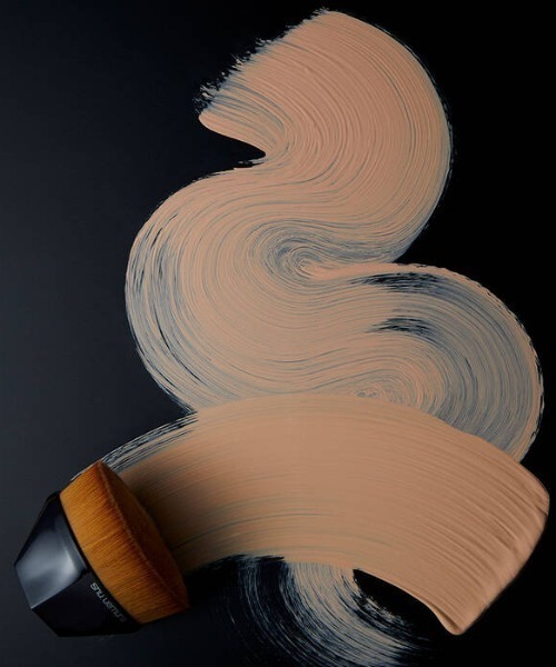 shu uemura(シュウウエムラ)の「ペタル 55 ファンデーション ブラシ(メイクブラシ・レディース・その他・FREE)」の2枚目の写真