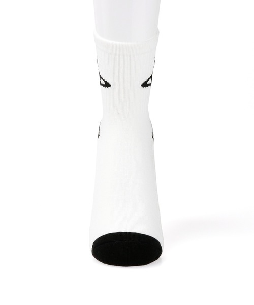 Vivienne Westwood ACCESSORIES（ヴィヴィアンウエストウッドアクセサリー）の「ORBスポーティ メンズ リブソックス【239970 361M】（ソックス/靴下・メンズ・ピンク/ネイビー/ホワイト/ブルー・25-27）」の6枚目の写真