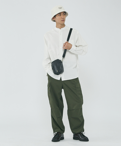 MYSELF ABAHOUSE(マイセルフアバハウス)の「PUレザー スクエア ミニ ショルダーバッグ(ショルダーバッグ・メンズ・ブラック/ブラウン・フリー)」の3枚目の写真