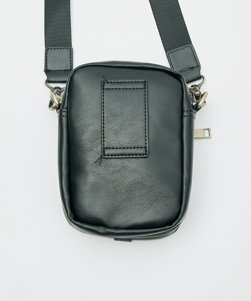 MYSELF ABAHOUSE(マイセルフアバハウス)の「PUレザー スクエア ミニ ショルダーバッグ(ショルダーバッグ・メンズ・ブラック/ブラウン・フリー)」の8枚目の写真