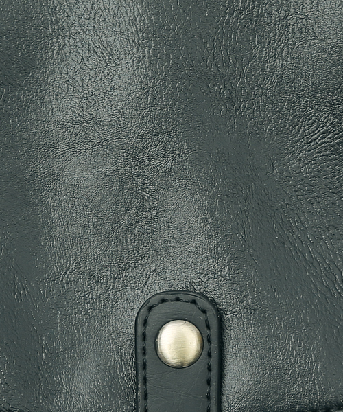 MYSELF ABAHOUSE(マイセルフアバハウス)の「PUレザー スクエア ミニ ショルダーバッグ(ショルダーバッグ・メンズ・ブラック/ブラウン・フリー)」の9枚目の写真