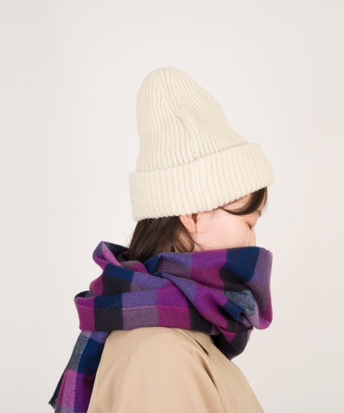 Montaluly（モンタルリー）の「【Montaluly/モンタルリー】チェック柄　ストール　ショール　マフラー　フランス製（ストール/ショール・レディース・グリーン/ベージュ/パープル・FREE）」の11枚目の写真