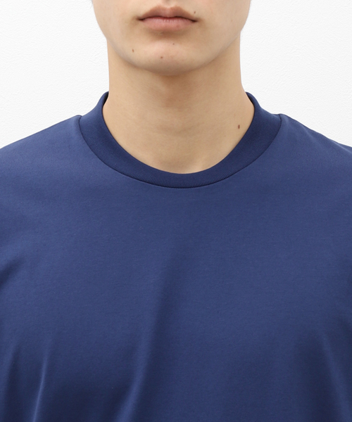B.C STOCK(ベーセーストック)の「ジャケットTシャツ ロングスリーブ(Tシャツ/カットソー・メンズ・ネイビー/ブラック/ホワイト/ブラウン・SMALL/MEDIUM/LARGE)」の9枚目の写真