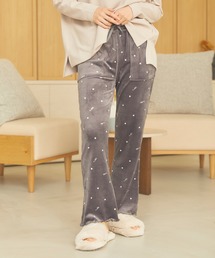 cross marche（クロスマルシェ）の「【MUSEE/ミュゼ】ストレッチなめらかベロアルームウェアパンツ（ルームウェア/パジャマ）」