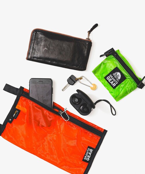 Granite Gear(グラナイトギア)の「GRANITE GEAR / AIR POCKET M(ポーチ・メンズ・オレンジ・ONE SIZE)」の1枚目の写真