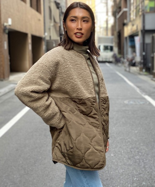 【セール】RIKKA FEMME/リッカファム ジャケット BOA切り替え NY/NWRF23FW01（その他アウター）｜RIKKA FEMME（リッカファーム）