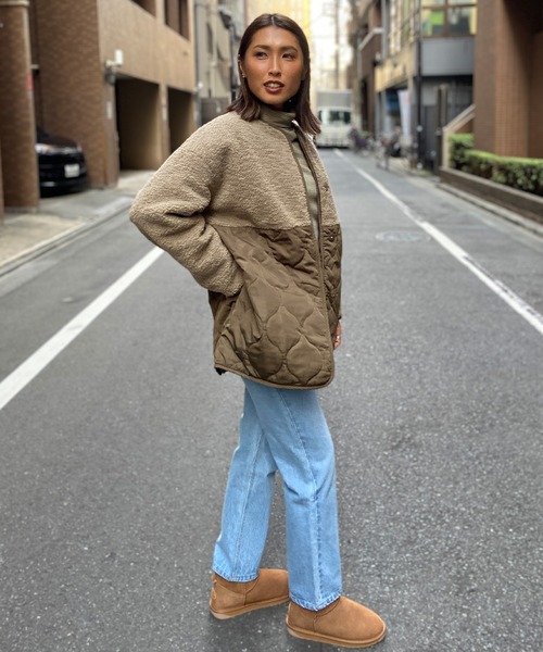 【セール】RIKKA FEMME/リッカファム ジャケット BOA切り替え NY/NWRF23FW01（その他アウター）｜RIKKA FEMME（リッカファーム）