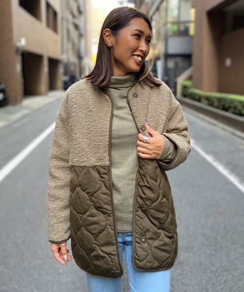 【セール】RIKKA FEMME/リッカファム ジャケット BOA切り替え NY/NWRF23FW01（その他アウター）｜RIKKA FEMME（リッカファーム）