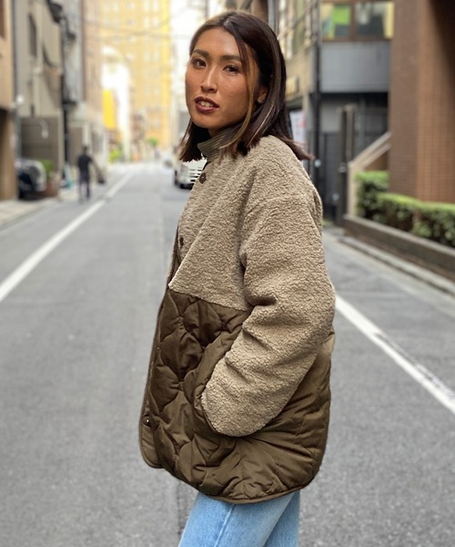 【セール】RIKKA FEMME/リッカファム ジャケット BOA切り替え NY/NWRF23FW01（その他アウター）｜RIKKA FEMME（リッカファーム）