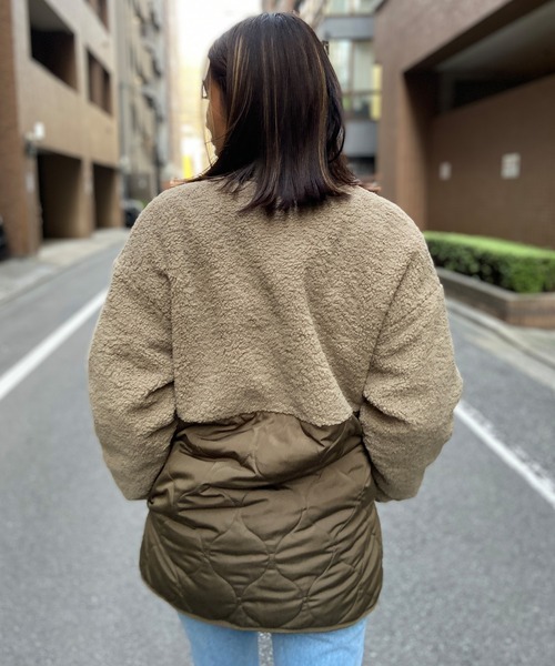 【セール】RIKKA FEMME/リッカファム ジャケット BOA切り替え NY/NWRF23FW01（その他アウター）｜RIKKA FEMME（リッカファーム）