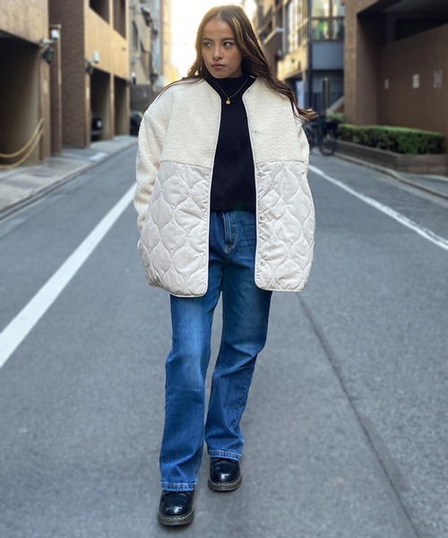 【セール】RIKKA FEMME/リッカファム ジャケット BOA切り替え NY/NWRF23FW01（その他アウター）｜RIKKA FEMME（リッカファーム）