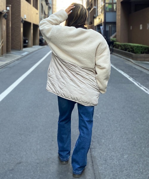 【セール】RIKKA FEMME/リッカファム ジャケット BOA切り替え NY/NWRF23FW01（その他アウター）｜RIKKA FEMME（リッカファーム）