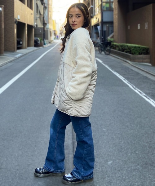 【セール】RIKKA FEMME/リッカファム ジャケット BOA切り替え NY/NWRF23FW01（その他アウター）｜RIKKA FEMME（リッカファーム）