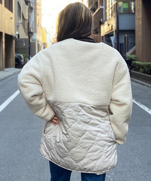 【セール】RIKKA FEMME/リッカファム ジャケット BOA切り替え NY/NWRF23FW01（その他アウター）｜RIKKA FEMME（リッカファーム）