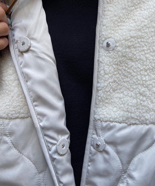 【セール】RIKKA FEMME/リッカファム ジャケット BOA切り替え NY/NWRF23FW01（その他アウター）｜RIKKA FEMME（リッカファーム）