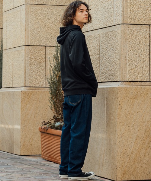 OUTDOOR PRODUCTS（アウトドアプロダクツ）の「【OUTDOOR PRODUCTS/アウトドアプロダクツ】　身頃ボア　ワンポイントブランドロゴ　プルオーバーパーカー（パーカー・メンズ・杢グレー/チャコールグレー/ブラック/ダークグリーン/ベージュ/アイボリー・MEDIUM/LARGE/X-LARGE）」の16枚目の写真