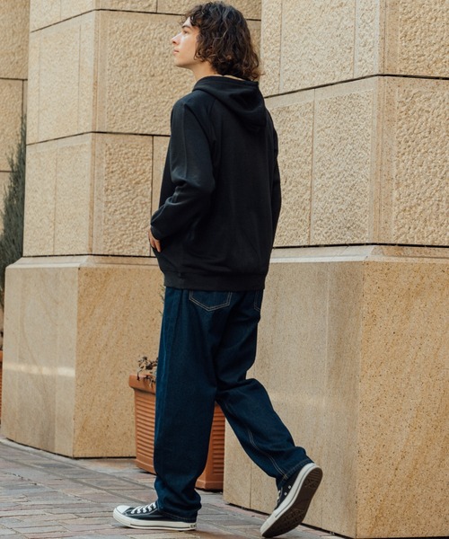 OUTDOOR PRODUCTS（アウトドアプロダクツ）の「【OUTDOOR PRODUCTS/アウトドアプロダクツ】　身頃ボア　ワンポイントブランドロゴ　プルオーバーパーカー（パーカー・メンズ・杢グレー/チャコールグレー/ブラック/ダークグリーン/ベージュ/アイボリー・MEDIUM/LARGE/X-LARGE）」の14枚目の写真