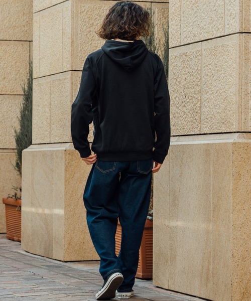 OUTDOOR PRODUCTS（アウトドアプロダクツ）の「【OUTDOOR PRODUCTS/アウトドアプロダクツ】　身頃ボア　ワンポイントブランドロゴ　プルオーバーパーカー（パーカー・メンズ・杢グレー/チャコールグレー/ブラック/ダークグリーン/ベージュ/アイボリー・MEDIUM/LARGE/X-LARGE）」の15枚目の写真