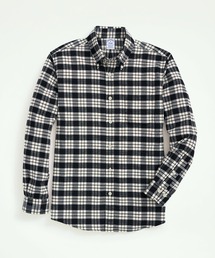 フランネル タータンチェック カジュアルシャツ Regular Fit