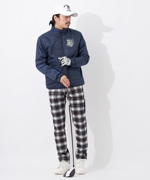 FILA GOLF(フィラゴルフ )の「【FILA GOLF:フィラゴルフ】FILA GOLF メンズ ボンディングパンツ|防風 / 保温 ゴルフ(その他パンツ・メンズ・ホワイト/ブラック/ネイビー/ブラック×グレー・MEDIUM/LARGE/X-LARGE)」の5枚目の写真
