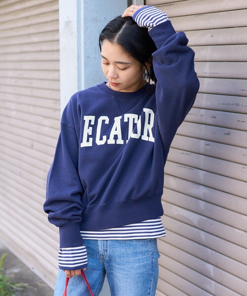 rosy monster ワッペンスウェット　ピンク rosy monster ワッペンスウェット ピンク rosy monster ワッペン