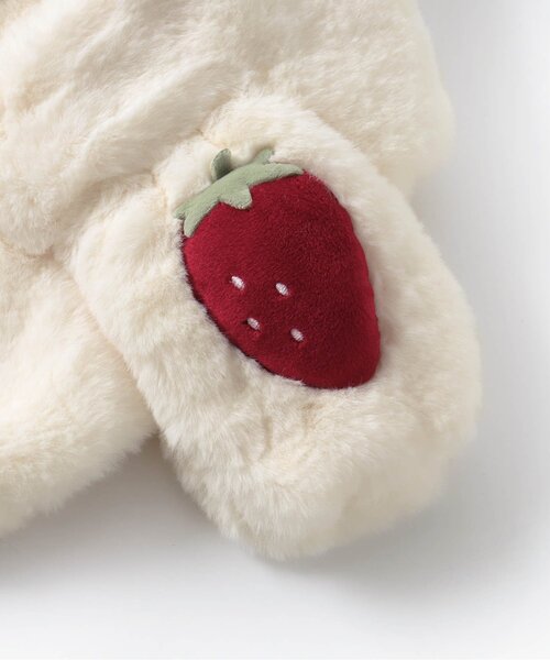 apres les cours（アプレレクール）の「バラエティモチーフマフラー（マフラー・キッズ・ラベンダー/アイボリー/サーモンピンク・120）」の18枚目の写真