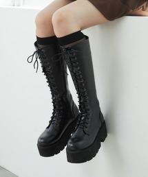 ENVYM | レースアップロングブーツ(ブーツ)