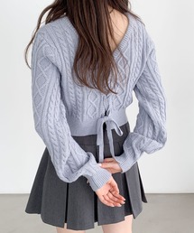 Heather（ヘザー）の「ケーブルリボンニット　995438（ニット/セーター）」