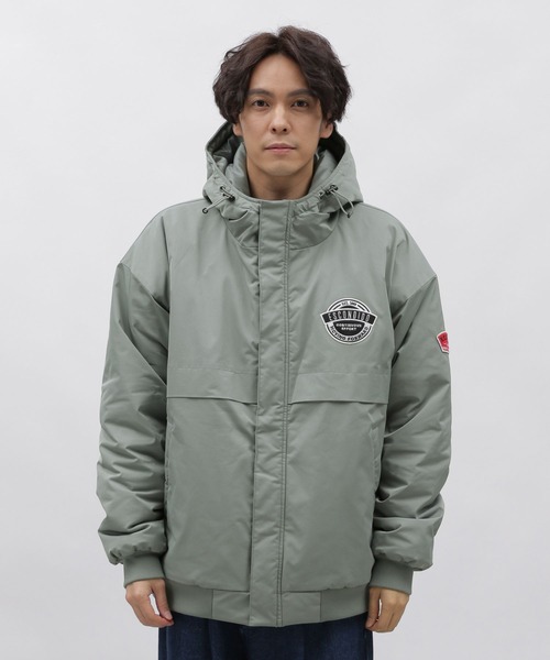 LAKOLE（ラコレ）の「フードパデッドジャケット / 970517（ブルゾン・メンズ・ネイビー/ブラック/ライトグレー・X-LARGE/MEDIUM/LARGE）」の4枚目の写真