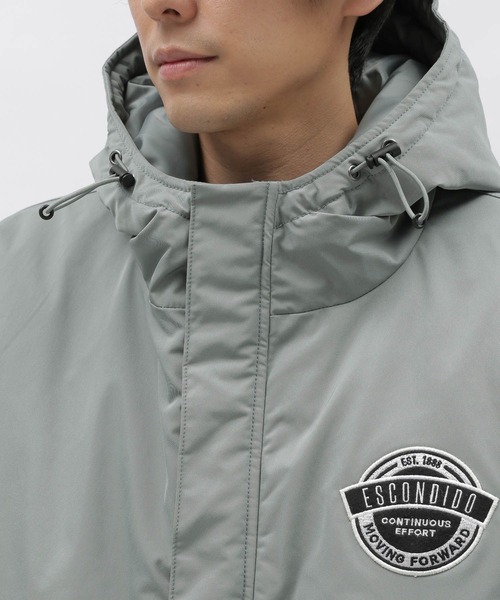 LAKOLE（ラコレ）の「フードパデッドジャケット / 970517（ブルゾン・メンズ・ネイビー/ブラック/ライトグレー・X-LARGE/MEDIUM/LARGE）」の7枚目の写真