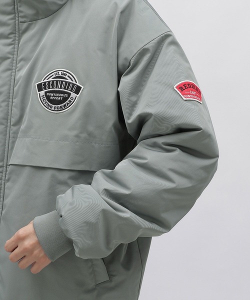 LAKOLE（ラコレ）の「フードパデッドジャケット / 970517（ブルゾン・メンズ・ネイビー/ブラック/ライトグレー・X-LARGE/MEDIUM/LARGE）」の9枚目の写真