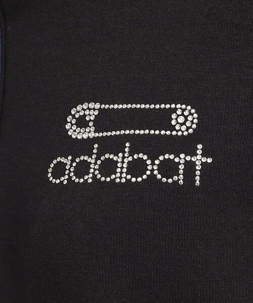 adabat（アダバット）の「◆ラインストーン ロゴデザイン ハーフジッププルオーバー（Tシャツ/カットソー・レディース・ライトベージュ/ネイビー・38/40/42）」の20枚目の写真