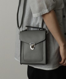 welise（ウェライズ）の「【welise/ウェライズ】メタルバックル アーティフィシャルレザー 2wayハンドバッグ/ショルダーバッグ（ショルダーバッグ）」