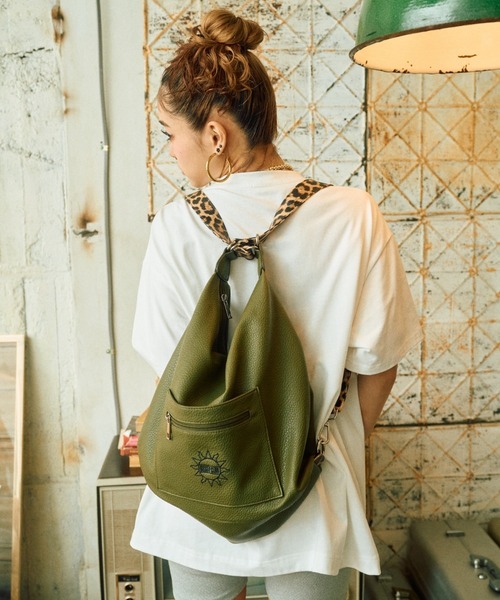マルチウェイバッグ INTER FACTORY GOSSIP CLUB AINA AINA - 2WAYスタッズハンドバッグ GOSSIP CLUB made in INTER