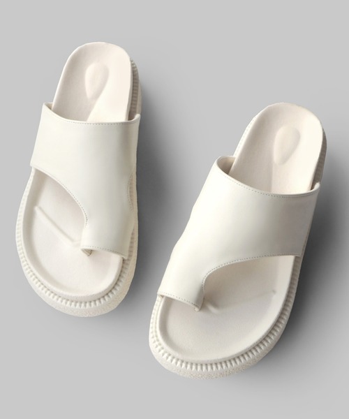 minia（ミニア）の「フットベットトングサンダル（サンダル・レディース・ゼブラ/アイボリー/シルバー/ブラック・S/M/L）」の8枚目の写真