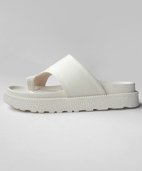 minia（ミニア）の「フットベットトングサンダル（サンダル・レディース・ゼブラ/アイボリー/シルバー/ブラック・S/M/L）」の9枚目の写真