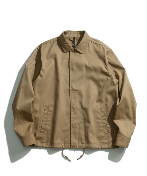 HALHAM（ハルハム）の「ツイルコーチジャケット【IR】（カバーオール・メンズ・ブラック/ネイビー/ベージュ・M/L/XL）」の5枚目の写真
