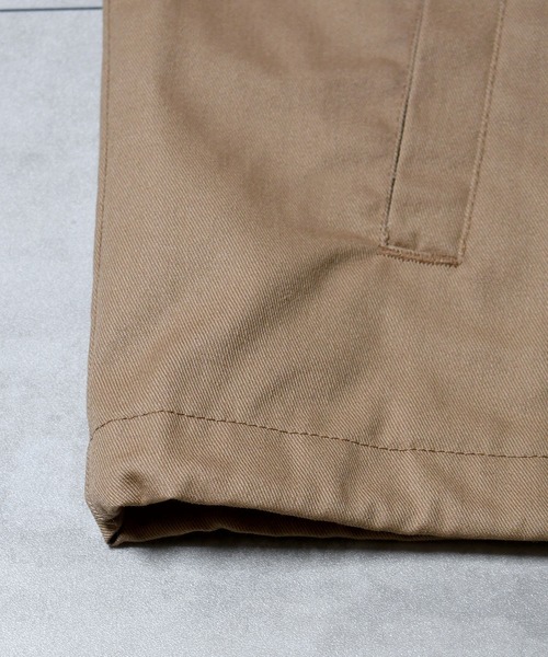 HALHAM（ハルハム）の「ツイルコーチジャケット【IR】（カバーオール・メンズ・ブラック/ネイビー/ベージュ・M/L/XL）」の11枚目の写真