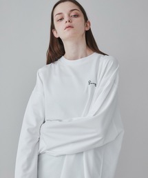 LUCY | LUCY/【24年春夏新作】AIRFUNCTION シンプルロゴロンT(Tシャツ/カットソー)