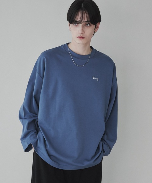 LUCY(ルーシー)の「LUCY/AIRFUNCTION シンプルロゴロンT(Tシャツ/カットソー・メンズ・ホワイト/ホワイト系その他/ブラック/ブルー/ブラック系その他・MEDIUM/LARGE)」の5枚目の写真