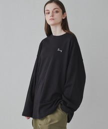 LUCY | LUCY/【24年春夏新作】AIRFUNCTION シンプルロゴロンT(Tシャツ/カットソー)