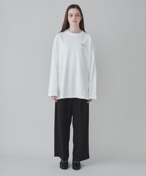 LUCY(ルーシー)の「LUCY/AIRFUNCTION シンプルロゴロンT(Tシャツ/カットソー・メンズ・ホワイト/ホワイト系その他/ブラック/ブルー/ブラック系その他・MEDIUM/LARGE)」の13枚目の写真